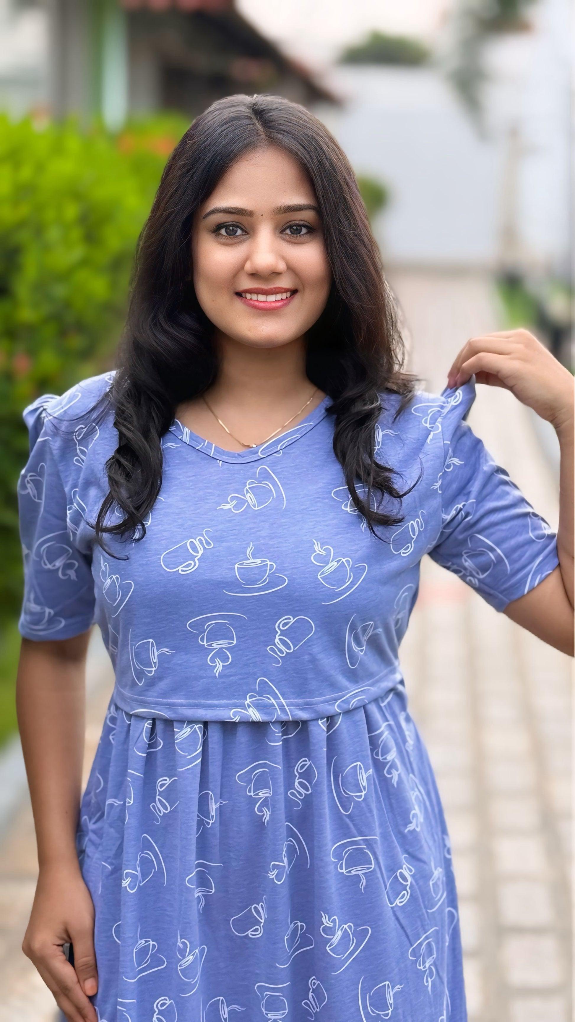 Zipless Maternity With Puff Style - product media